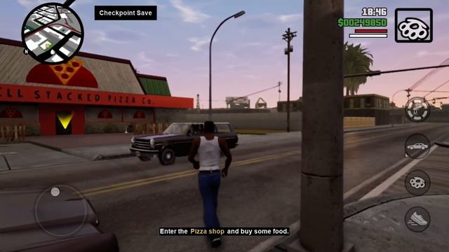 GTA SAN ANDREAS DEFINITIVE EDITION IOS | Mission #2 RYDER | Grove Street Network