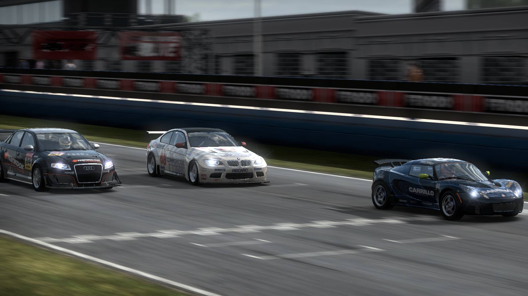 BMW M3 E92 (full upgrade). Donington National