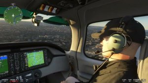 Microsoft Flight Simulator 2024 | Flight in the Paris area and landing at Paris-Orly airport