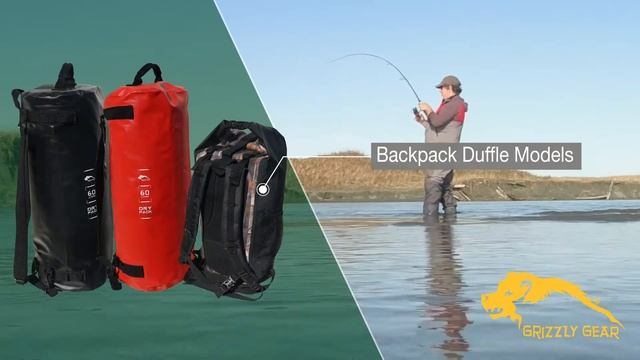 Three Bears Alaska Grizzly Gear Dry Bags 1 Minute смотреть онлайн