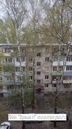 Снегопад прошел в Нижнем Новгороде в последнее воскресенье апреля
