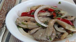 Закуска из грибов вешенки