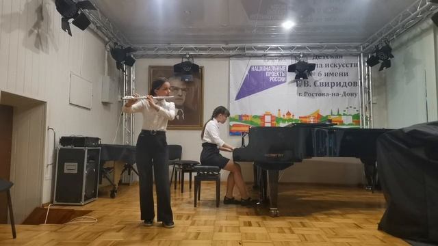 Дж. Каччини, Ария. Исп. Степанова Ефросинья, Евстратенко Дарья