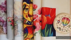 ВЫШИВАЛЬНЫЕ ИТОГИ 2021 года_ вышивка крестом