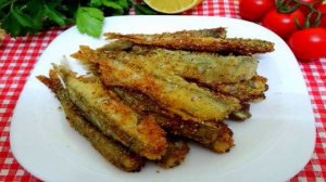 Мойва в сухарно- кукурузной панировке