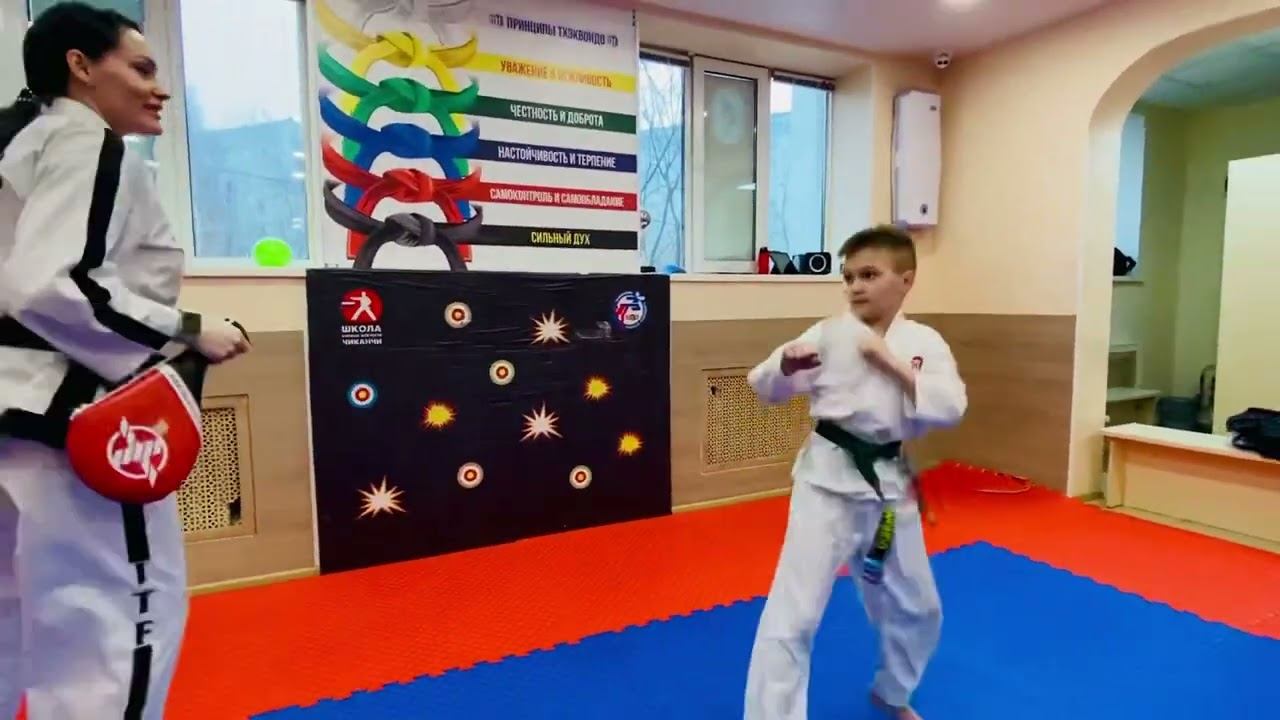 Удар Торнадо, спорт, тхэквондо, taekwondo sport упражнения смотреть онлайн
