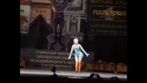 Открытый чемпионат - бодибилдинг.Бодифитнес - Ольга Волох.