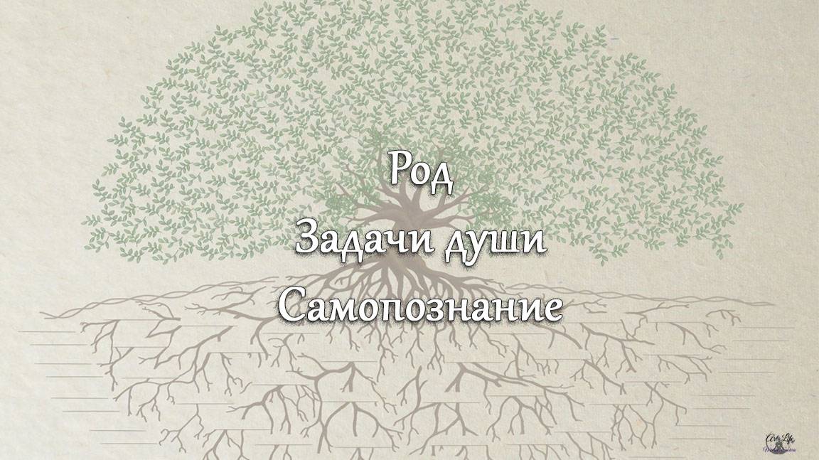 Род. Задачи души. Самопознание