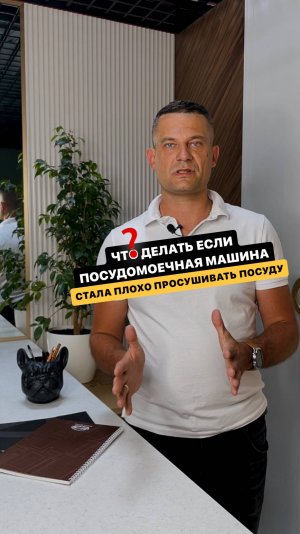 Что делать, если посудомоечная машина стала плохо просушивать посуду
