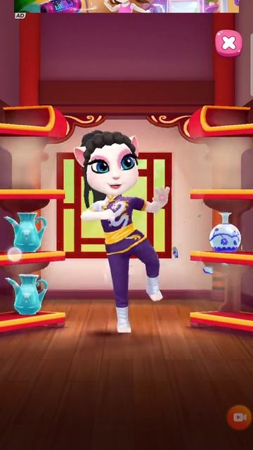 Моя говорящая Анджела 2 разбивает вазы под песню Клавы Коки"Ла ла ла" смотреть онлайн