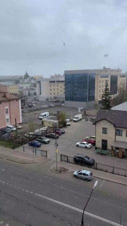 Снегопад в Ярославле. Апрель. Город накрыл снежный буран! ❄️