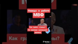 Немцы о работе МВФ