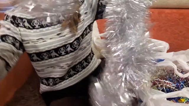 Украшаю комнату к Новому Году