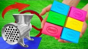 Мыльный микс .Сьедобное мыло .Смотреть детям