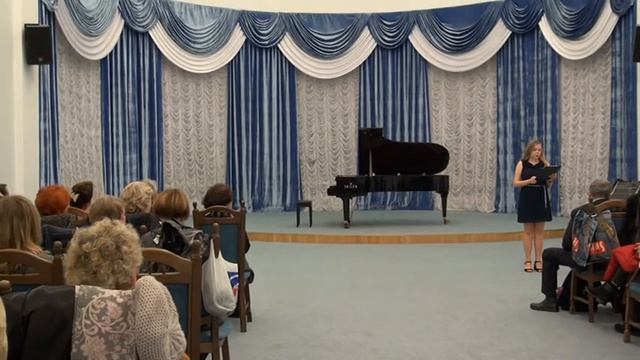 Вечір вокально-фортепіанної музики Ігоря Шамо КНУ ім.Т.Г.Шевченка 26022020р.