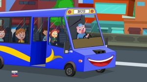 колеса на автобусе | видео для детей | обучающие | Schoolies Russia | потешки