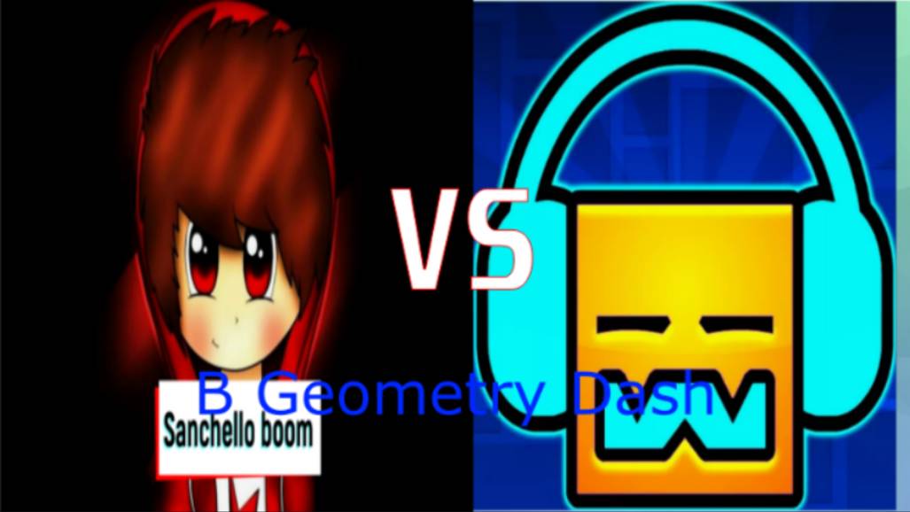 SanchelloBoom VS Брек Про в Geometry Dash 1 часть