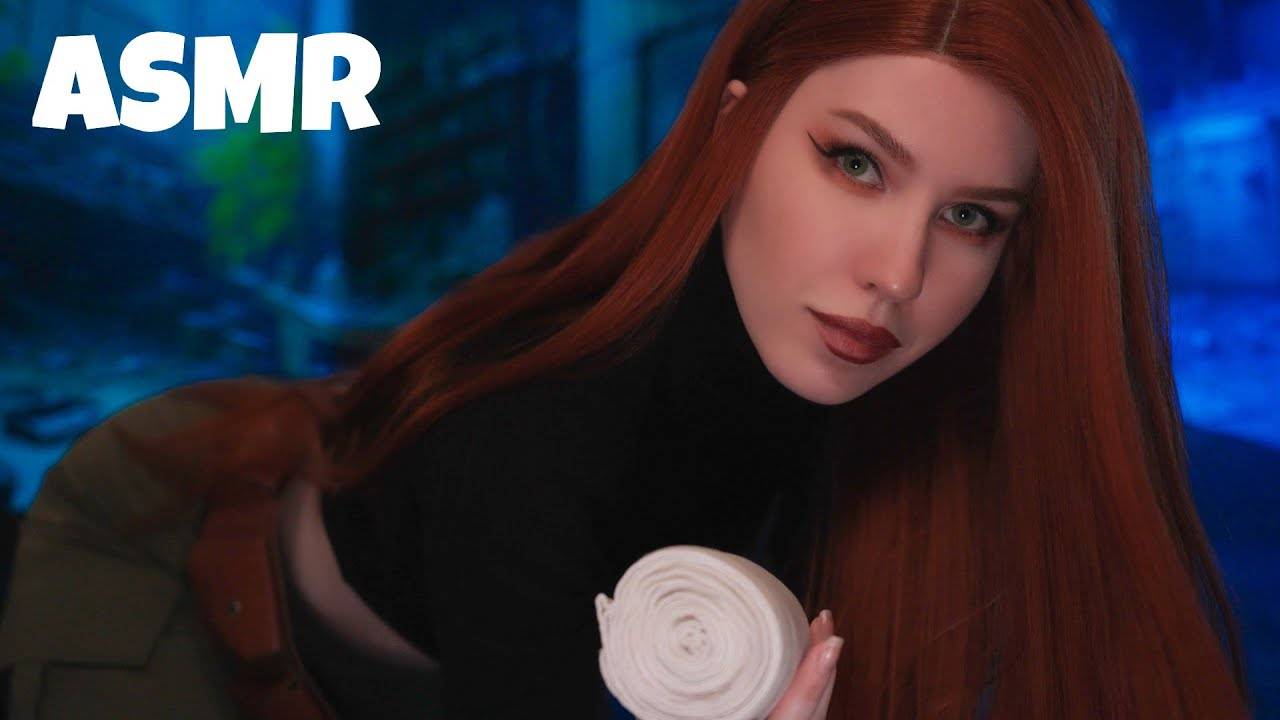 АСМР 🧡 КИМ 5+ ЗАЛЕЧИТ ТВОИ РАНЫ 🩹 ASMR Kim Possible Heals Your Wounds (SUB)