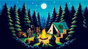 Остановись здесь у костра 🔥 и отдохни. Завтра — новый день 🌅  [Музыка без рекламы]