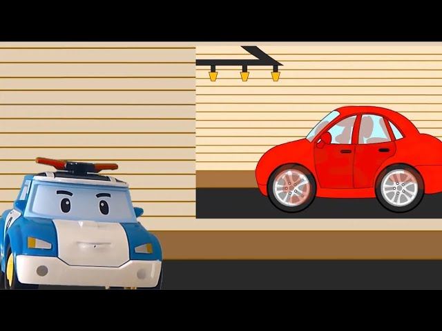 Робокар Поли. Изучаем дорожные знаки. Знаки сервиса. Robokar Poli смотреть онлайн