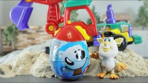 Мультик с игрушками. Буба нашёл клад. Собираем трактор. Сюрприз Ми-Ми-Мишки