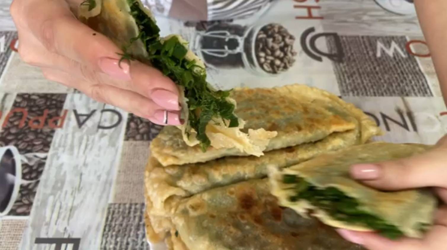 ОЧЕНЬ ВКУСНЫЕ и СОЧНЫЕ ЧЕБУРЕКИ с зеленью!