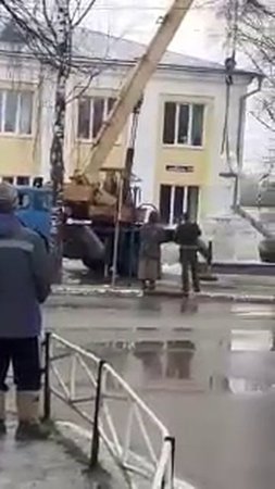 Демонтаж Ленина в Дивеево