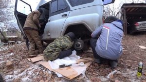 Уаз ремонт второй день