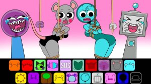Incredibox Sprunki OC New LOVE Mod ZIP x RAT DANCE