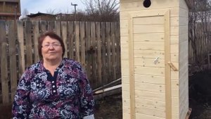 Отзыв клиента о дачном туалете "Классический" - СК "Домино"