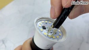 Не выбрасывайте это ‼️ Как починить светодиодные лампы в стиле домохозяйки