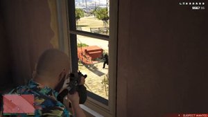 GTA V Michael 6 Stars Massacre RDE 3.1.1 Juggernauts+Escape From O'Neils' Meth Lab