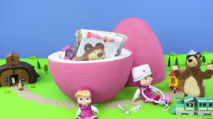 МАША И МЕДВЕДЬ РАСПАКОВКА ДОМИКОВ ИГРУШЕК ИЗ МУЛЬТФИЛЬМА | Игрушки из мультика Маша и Медведь #детям