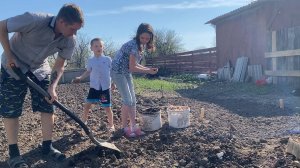 ПОСаДИЛИ КАРТОФЕЛЬ,КРЫША ГОТОВА, ОН КИПИТ ЧТО ДАЛЬШЕ