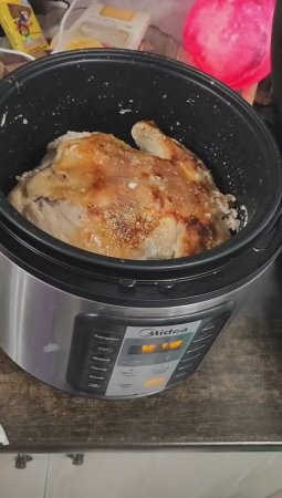 курица в мультиварке.