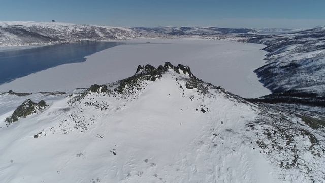 Магадан 2018 март полет на Каменный Венец бухты Нагаева DJI 0016 смотреть онлайн