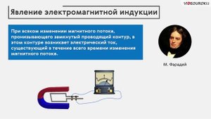 32. Явление электромагнитной индукции. Правило Ленца