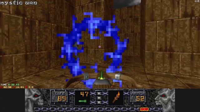 ЖЕЛЕЗНЫЙ ЗАМЕС [] Heretic: Shadow of the Serpent Riders E4M8 [Black Plague - 100%]