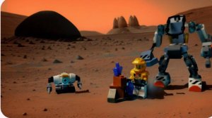 лего набор 60428 космический мех