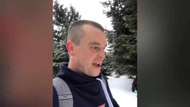 Гора снежка