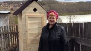 Отзыв клиента о дачном туалете "Пуля" - СК "Домино"