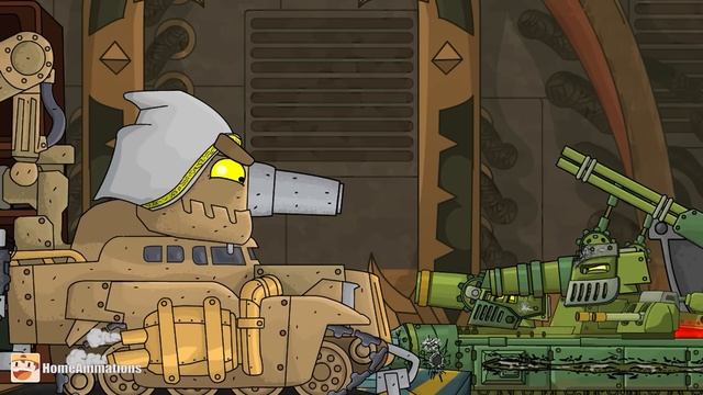 HomeAnimations - Мультики про танки  Мы СДЕЛАЛИ БОЕВОЙ ПОСОХ из МОНСТРА !