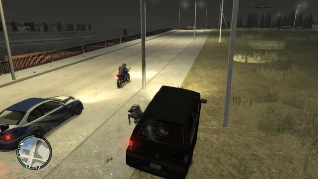 GTA4 Криминальная Россия - Покатушки по городу