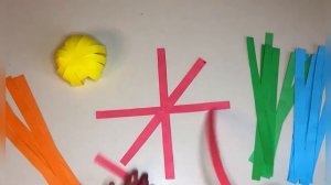 Фонарики из цветной бумаги