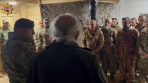 Апти Алаудинов "АХМАТ". Причащение бойцов группы "Хохла"