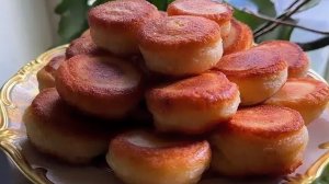 БЕЗ МУКИ! За 10 минут ! Стакан Кефира и целая гора вкуснятины готова ! Идеально подходит на завтрак