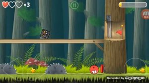 Red Ball 4. Дремучий лес. Уровень 26-27