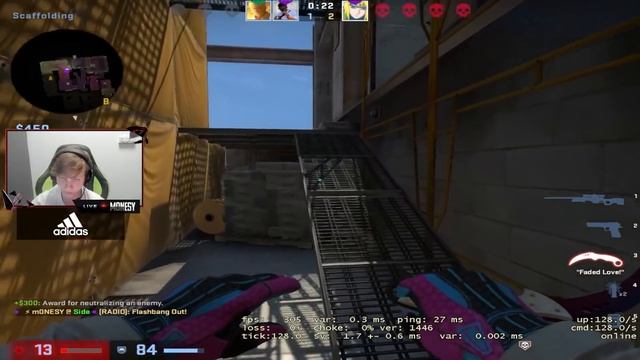 M0NESY ПОКАЗЫВАЕТ НЕЧЕЛОВЕЧЕСКУЮ ИГРУ С AWP НА 5000 ЭЛО! МОНЕСИ ТАЩИТ НА 10 ЛВЛ (CS:GO)