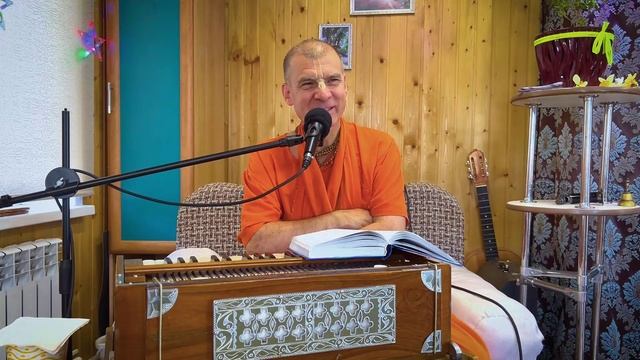 Чтение Шримад-Бхагаватам 1.2.18  и служение преданным (Тамбов 21.04.2025г.)