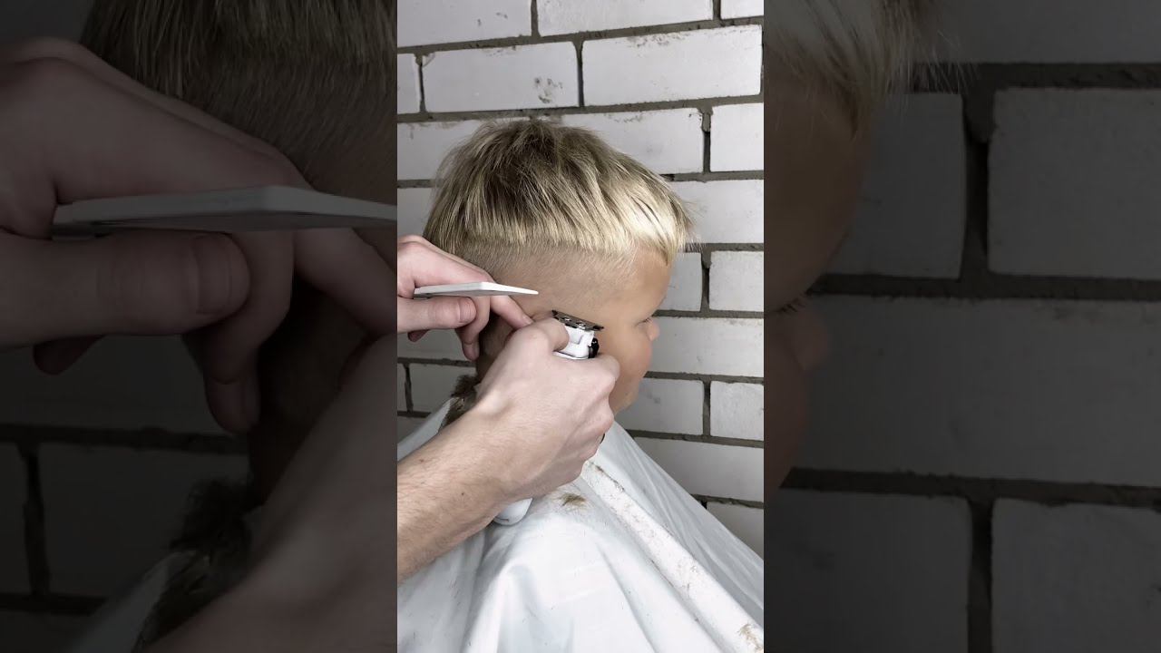 Как сделать мужскую стрижку / Детская стрижка / Детская причёска. Мужская Стрижка. Подстричь ребенка смотреть онлайн